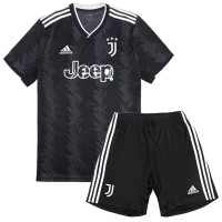 Juventus Fußballbekleidung Auswärtstrikot Kinder 2022-23 Kurzarm (+ kurze hosen)